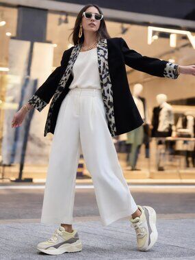 Free People (US 7) In The Loop Woven Sneakers White Cream Bone NWOB